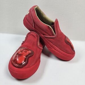 Vans Haribo Slip-On Sneakers Kids 11.5 Red 3D Gummy Bear Bubble Skate Shoes